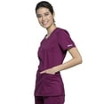thumbnail image 5 of Cherokee Workwear Revolution Women's Scrubs Top Round Neck WW602, 5 of 9