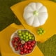 thumbnail image 4 of Ounissouiy Bandeja de aperitivos desmontable de ABS en forma de calabaza para un práctico almacenamiento de palillos de dientes, caja de Almacenamiento y organización del hogar blanco, 4 of 6
