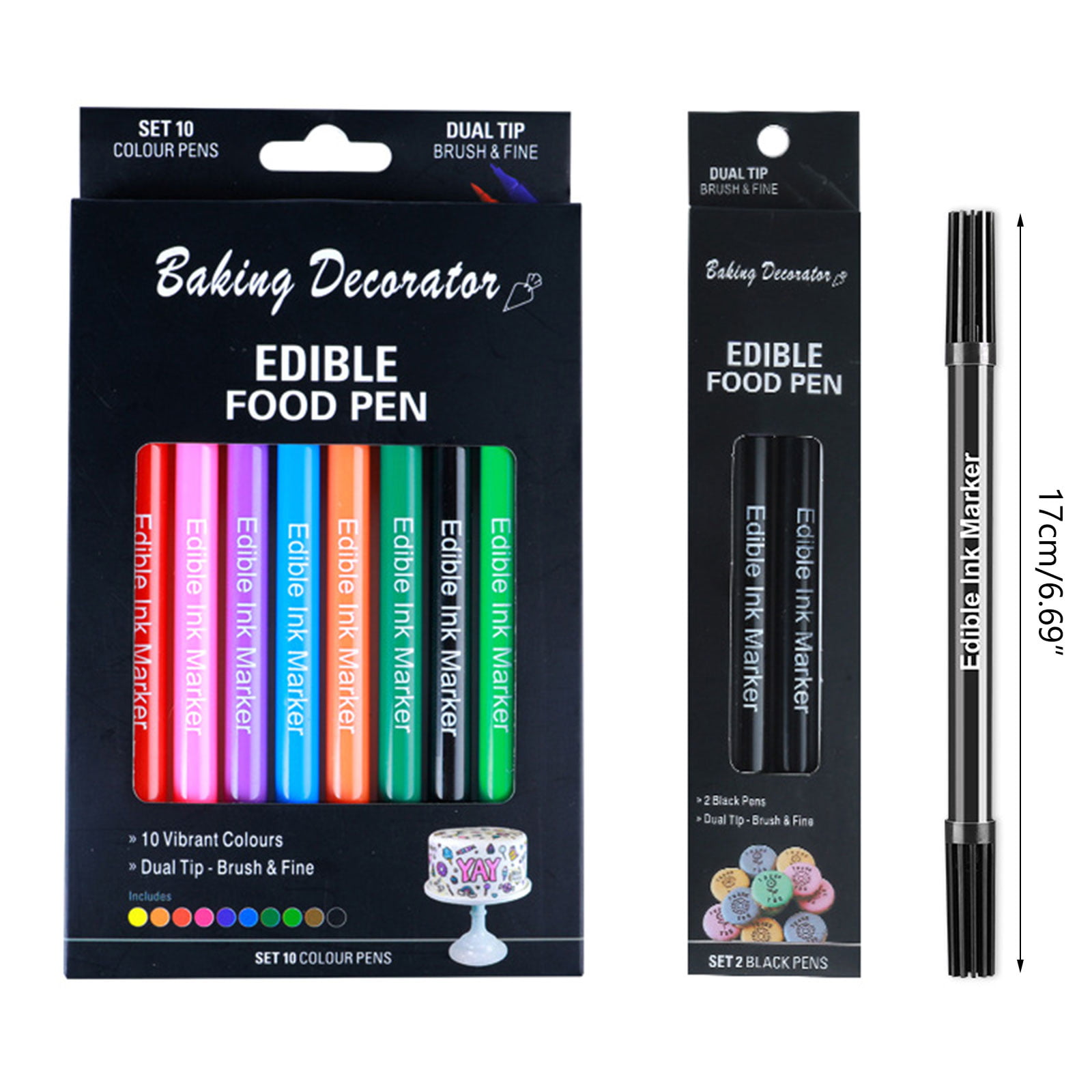 Edible Food Markers & Paint Brushes – Grunderfully Delicious
