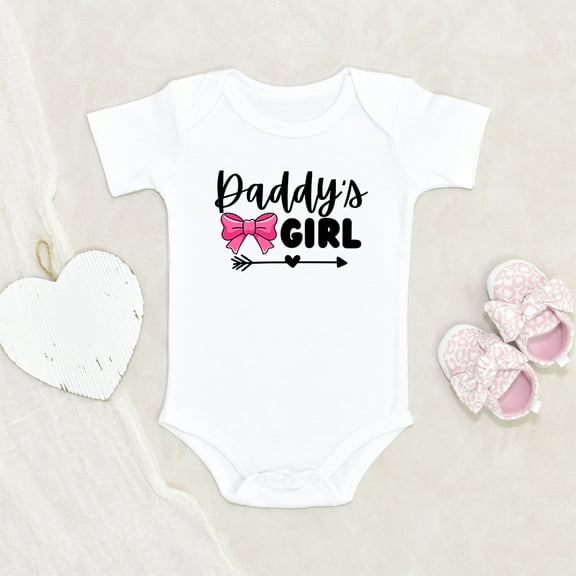 Newbabywishes - Cute Daddy's Girl Baby Clothes for Girls - Newborn Baby Clothes