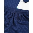 thumbnail image 6 of Alvivi Kids Boys Quick-Drying Soccer Training Tracksuit Short Sleeve T-Shirt with Shorts Sport Outfits Navy Blue 11-12, 6 of 7