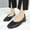 Black, variant on Bmisegm Fashion Spring and Summer Women Casual Shoes Low Heel Shallow Mouth Soft Sole Solid Color Comfortable Flat BottomCasual Shoes for Women Black 37