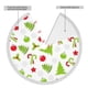 thumbnail image 4 of Faldas para árbol de Navidad de 30 pulgadas con texto "Merry Christmas", tapete para árbol de Navidad para vacaciones de invierno, falda para árbol de Navidad para decoraciones navideñas rústicas, 4 of 8