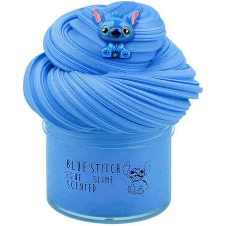 Blue Butter Slime kit,Super Soft and Non-Sticky,Party Favors Slime Toys(7oz 200ML)