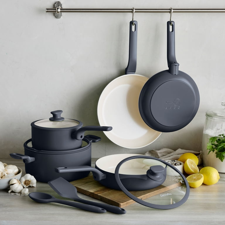 GreenPan Essence 10-Piece Ceramic Nonstick Cookware Set photo 2