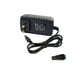 thumbnail image 1 of Adaptador de CA Negro para Tira de Luz LED, Cámara CCTV, Bomba de CC 24V 1A 24W Enchufe 5,5mm x 2,5m, 1 of 7