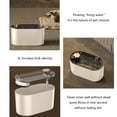 thumbnail image 5 of Hogarize 3L Automatic Pet Water Dispenser - Silent LED Light Cat Dog Drinking Fountain,Smart Pet Hydration Bowl,Multi-Layer Filter System,Continuous Fresh Water Supply,BPA-Free,Easy to Clean, 5 of 6