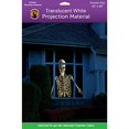 thumbnail image 1 of (40" x 60" White) Rear Projection Screen with Mounting Hardware for Projecting Halloween Videos, 1 of 4