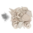 thumbnail image 4 of Pendientes de Madera, Pendientes de Madera Pendientes en de Madera, Aretes de Lágrima de Madera para El Día de Año Nuevo Día de Año Nuevo, 4 of 7