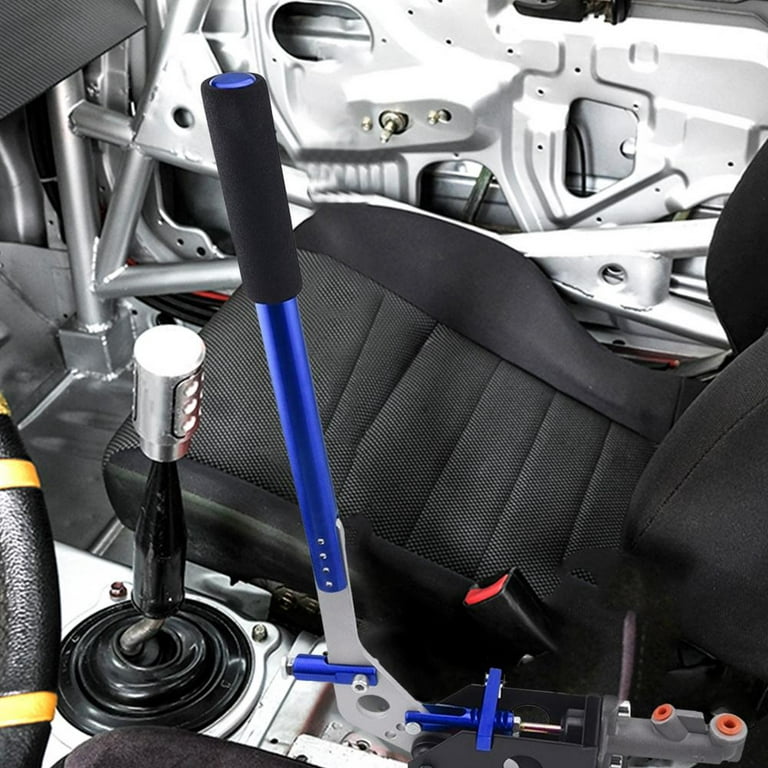 Bluethy Racing Handbrake Gear Flexible Modified Aluminum Alloy Universal  Car Hydraulic E-Brake Drift Rally Lever Vehicle Supplies 