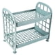 thumbnail image 4 of Storage Shelves,Plastic Small Storage Shelves - 2 Tier Shelf Shelving,Kitchen Shelf Bathroom Organiz, 4 of 5