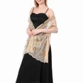 thumbnail image 6 of Aoujea Women's Fall Winter Shawl Wrap Scarf, Women's Sequin Shawl Wedding Dress Evening Gown Cheongsam Shawl Bride Bridesmaid Shawl Scarf Blanket Wrap Shawl Scarves, 6 of 8
