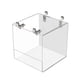 thumbnail image 1 of Acrylic Bird Bath Shower Tub Round Shape Eco-Friendly For Small Birds Bathing 1Pack, 1 of 5