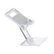 thumbnail image 3 of Soporte de teléfono de escritorio ajustable Soporte de tableta de plástico antideslizante soporte de computadora para la oficina en casa, plata seitruly EL002926-02B, 3 of 6