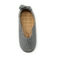 thumbnail image 5 of Victoria K Women's Glen Plaid Matching Bow With Rhinestone Ballerina Flats, 5 of 5