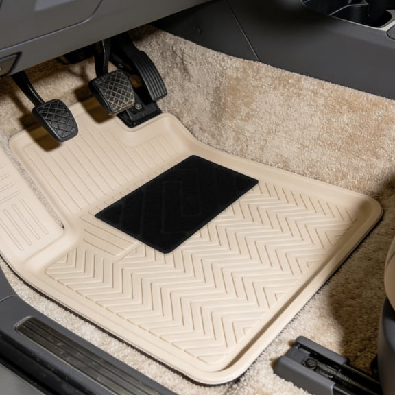 Healifty 5Pcs Black Car Floor Mats Heavy Duty Patch Kit for Automotive Interior Protection