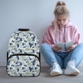 thumbnail image 2 of Binienty Fish Camo Backpack for Girls Age 10-12 17 Inch Lightweight School Backpack with Side Pockets Kids Day Pack Kids Back to School Gifts, 2 of 8