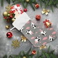 thumbnail image 6 of Coolnut Cow Print Christmas Stocking, Personalized Large Candy Stocking, Xmas Stockings Decoration Hanging Gift for Family Holiday Party Ornaments Decor Fireplace, 6 of 7