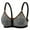 Black, variant on WREESH Push-Up Bra Adaptive Bra Women Underwire Development Period Gathering Breathable Underwear Sports Three Buckle Daily Bra Small Bra Lift Padded Bra Underwear Purple