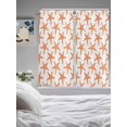 thumbnail image 4 of Living Room Curtains 72 Inches length, Orange Beach Starfish Window Treatment Curtain Drapes, Summer Ocean Nautical Coastal Light Filtering Drapes for Bedroom Laundry Room, 52"x72", 2 Panels, 4 of 7