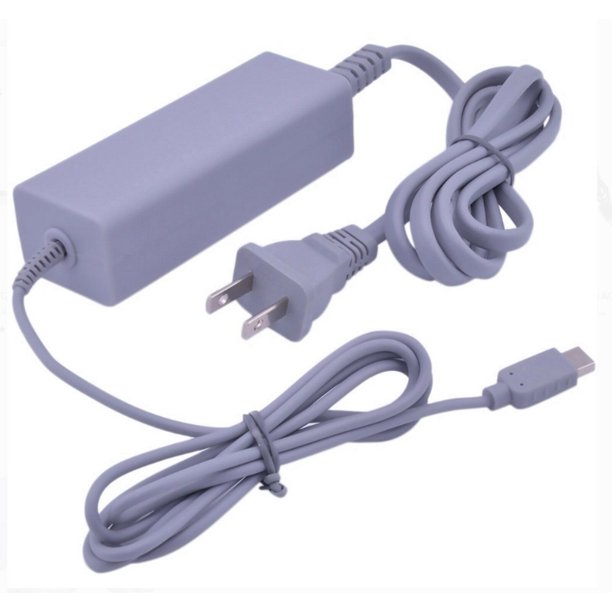AC Power Adapter Charger Cable for Nintendo Wii U Gamepad New