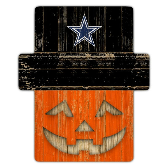 Dallas Cowboys 12" x 12" Jack-O-Lantern Display