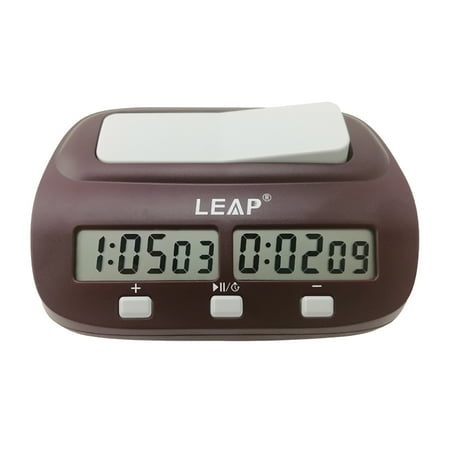 

Professional Digital Chess Clock Count Down Chess Timer with Alarm Electronic Board Game Bonus Competition Master Tournament