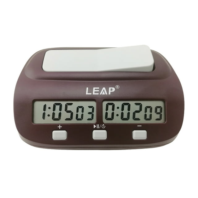 Professional Digital Chess Clock Count Down Chess Timer with Alarm Electronic Board Game Bonus Competition