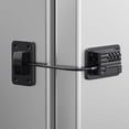 thumbnail image 1 of Cerradura para Refrigerador RORMGO de Alta Resistencia con Combinación Seguridad Negra, 1 of 8