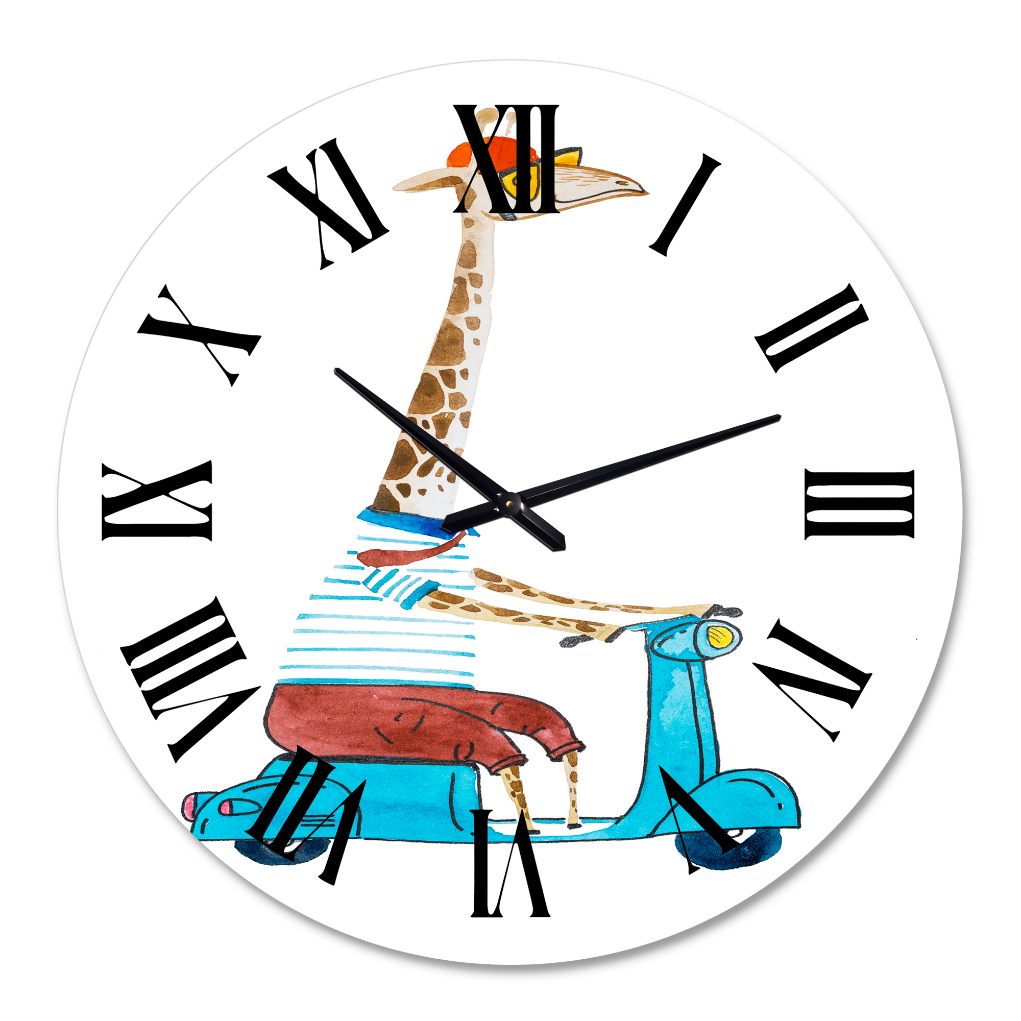 Designart 1 in Wall Clock