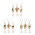 thumbnail image 4 of Toystoory 3 Pieces Macrame Plant Hangers Simple Holder Scene Hanging Flower Style Ornament Plants Home Pot Household Basket Layout Type1 NO1, 4 of 6