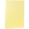 JAM Matte Legal Paper, 8.5x14, 50/Pack, 28lb Light Yellow