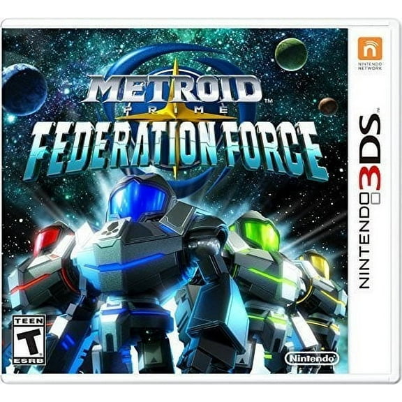Metroid Prime: Federation Force, Nintendo, Nintendo 3DS, 045496743888