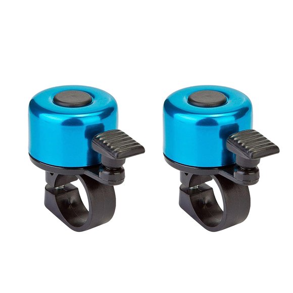 2Pcbike Bells Aluminum Alloy Bell for Adults and Kids Fit for Mountain/Road Bike