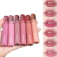 thumbnail image 1 of Baorder Juego de 6 bálsamos labiales hidratantes con brillo de labios teñidos, espejo líquido, brillo de agua, lápiz labial de larga duración, resistente al agua, brillo hidratante, esmalte de labios, 1 of 5