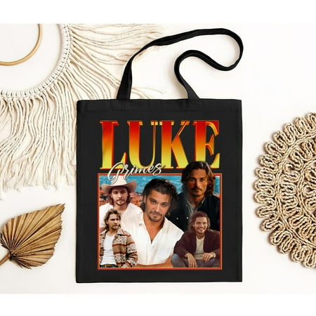 vintage LUKE GRIMES Vintage Bag  Luke Grimes Homage TBag  Luke Grimes Fan s  Luke Grimes Retro 90s er  Luke Grimes Merch Gift Clothing Tote Bag Hoodie-TH42288
