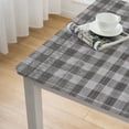 thumbnail image 5 of BANET Checkered Rectangular Water Resistance Antiwrinkle Spillproof Soft Table Cloth for Parties Holiday Dinner 52*52, 5 of 8