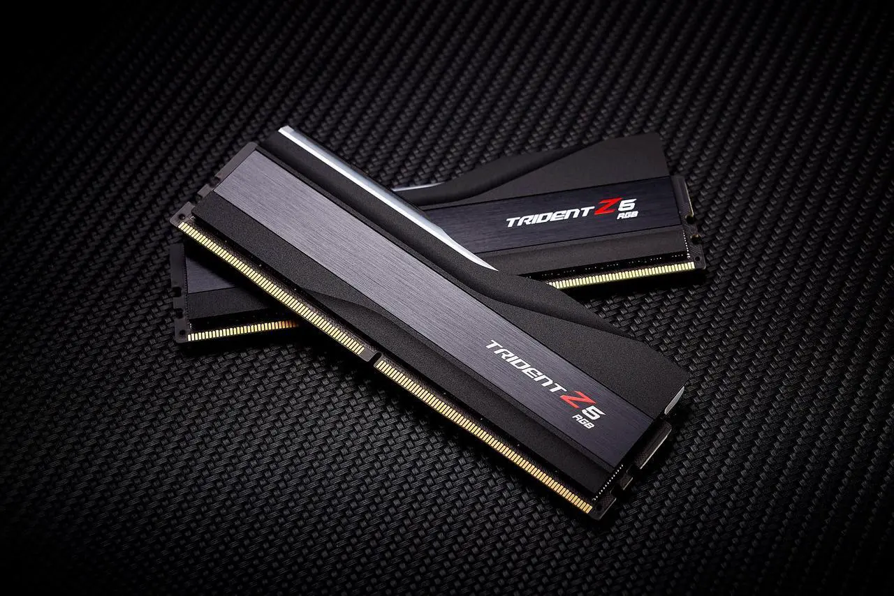 G.SKILL Trident Z5 RGB Series 64GB (2 x 32GB) 288-Pin PC RAM DDR5 5600 Desktop Memory Model F5-5600J3636D32GX2-TZ5RK
