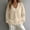 Beige, variant on LEKODE Women Solid Cotton Mesh Hollow Knit V Neck Button Down Long Sleeve Ribbed Cuffs Relaxed Fit Casual Summer Layering Knit Cardigan Outerwear Beige L