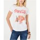 thumbnail image 2 of Lucky Brand Womens Coca-Cola Cowgirl Graphic Camiseta, Blanco, Grande Lucky Brand Camiseta gráfica, 2 of 2