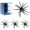 Dark green, variant on Simulation Sea Urchin Bait, 2026 Upgraded Sea Urchin Shape Fishing Lure, Versatile Soft Bait for Bass Fishing, Durable TPR Material Swimbait for Lake Fishing