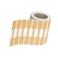 thumbnail image 2 of Etiquetas de precio para joyería, pegatinas para anillos, etiquetas, accesorios, 1 rollo de 500 unidades, etiqueta de precio en blanco Marrón claro, 2 of 9