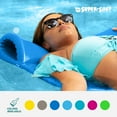 thumbnail image 4 of Texas Recreation Serenity 70' Foam Raft Lounger Pool Float, Bahama Blue (2 Pack), 4 of 12