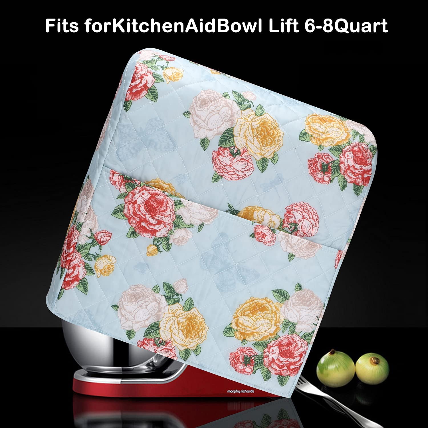 Daisy Rose Florals Kitchenaid Bowl Cover Mixer Clear Dust Cover