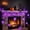 A140, variant on Halloween LED Purple String Lights, 59.06in 118.11in Glowing Light Strand, Indoor Outdoor Yard Porch Party Decoration for Windows, Mantel, Bedroom and Seasonal Displays