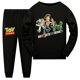 thumbnail image 1 of Conjunto de pijama de Toy Story para niño y niña, camiseta de manga larga con estampado de dibujos animados y pantalones, ropa deportiva para niños de 2 a 15 años, otoño y primavera, 1 of 4
