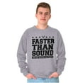 thumbnail image 5 of US Air Force USAF Faster Than Sound Sweatshirt for Men or Women Brisco Brands X, 5 of 6