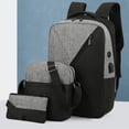 thumbnail image 2 of Conjunto de mochila al aire libre Bolsa de viaje de negocios Bolsa de hombro Mochila escolar, 2 of 8