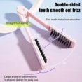 thumbnail image 4 of Hair Straightener Brush with Cordless Detangling Comb for Curly Hair, Heat Resistant, TravelFriendly, 4 of 4