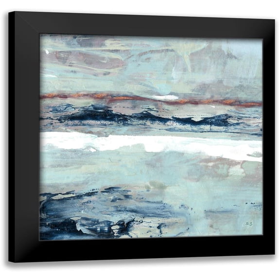Jill, Susan 12x12 Black Modern Framed Museum Art Print Titled - North of Tully I
